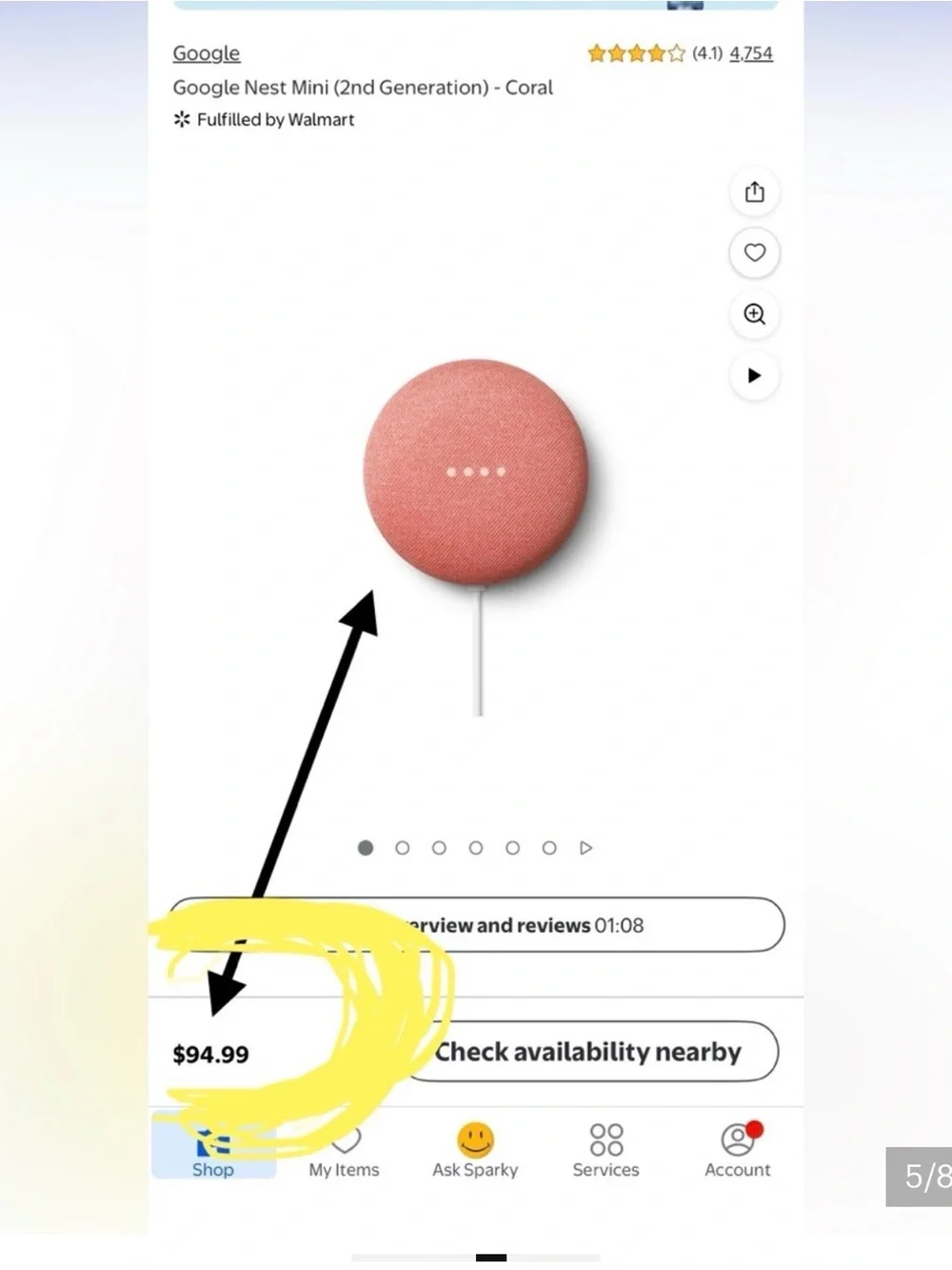 Coral Google Home Mini -NEW IN SEALED FACTORY Box!!!!
